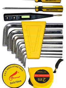 金馬工具JM-8017A 家用五金工具17件套，便捷實用的禮品型組合